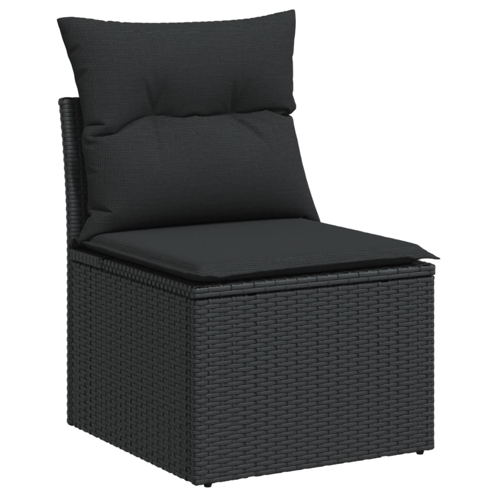 8721012865815_g_en_hd_2 vidaXL 10 Piece Garden Sofa Set with Cushions Black Poly Rattan - Image 4
