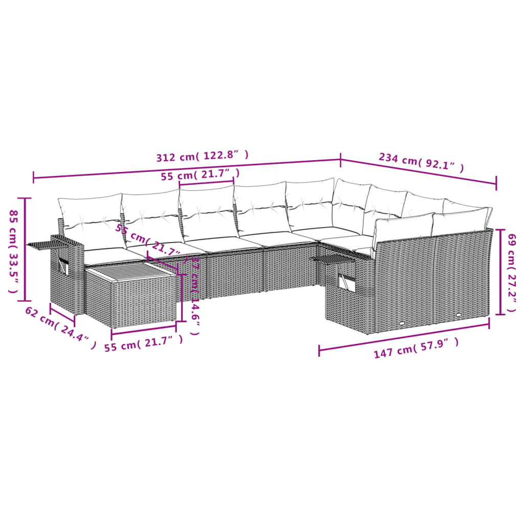 8721012865921_g_en_hd_8 vidaXL 10 Piece Garden Sofa Set with Cushions Beige Poly Rattan - Image 10