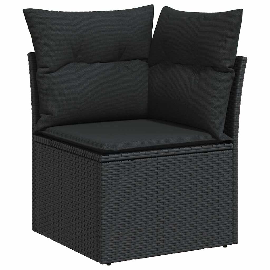 8721012866164_g_en_hd_2 vidaXL 11 Piece Garden Sofa Set with Cushions Black Poly Rattan - Image 4