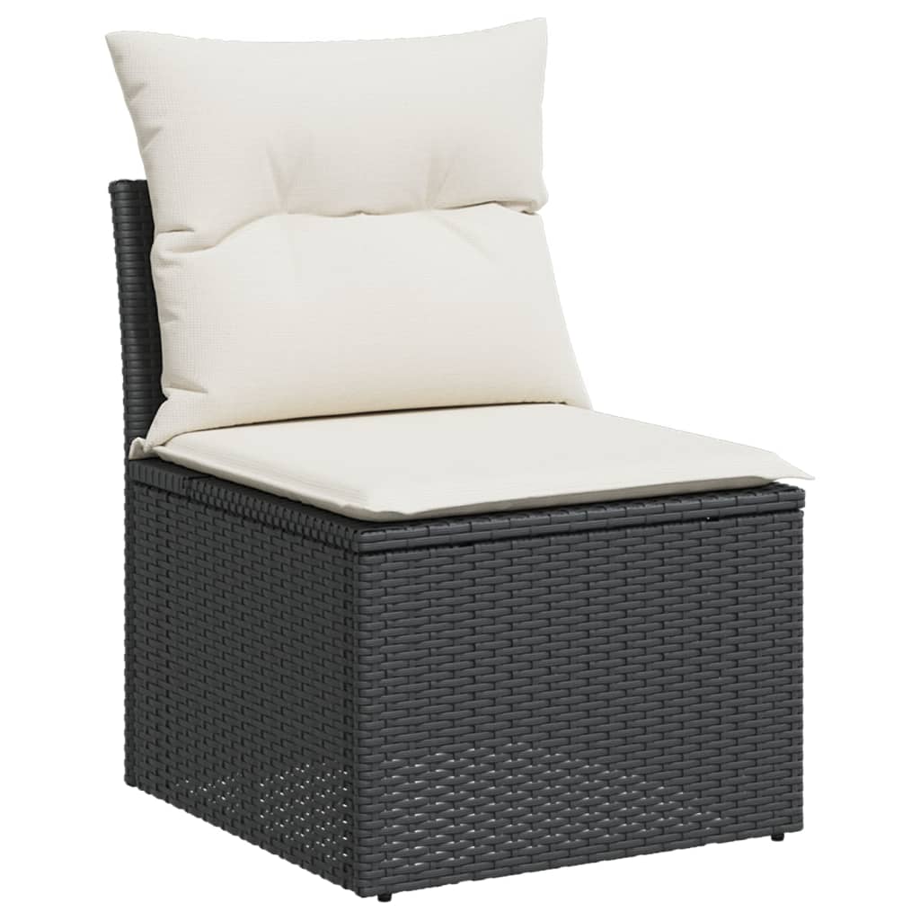 8721012867154_g_en_hd_2 vidaXL 11 Piece Garden Sofa Set with Cushions Black Poly Rattan - Image 4