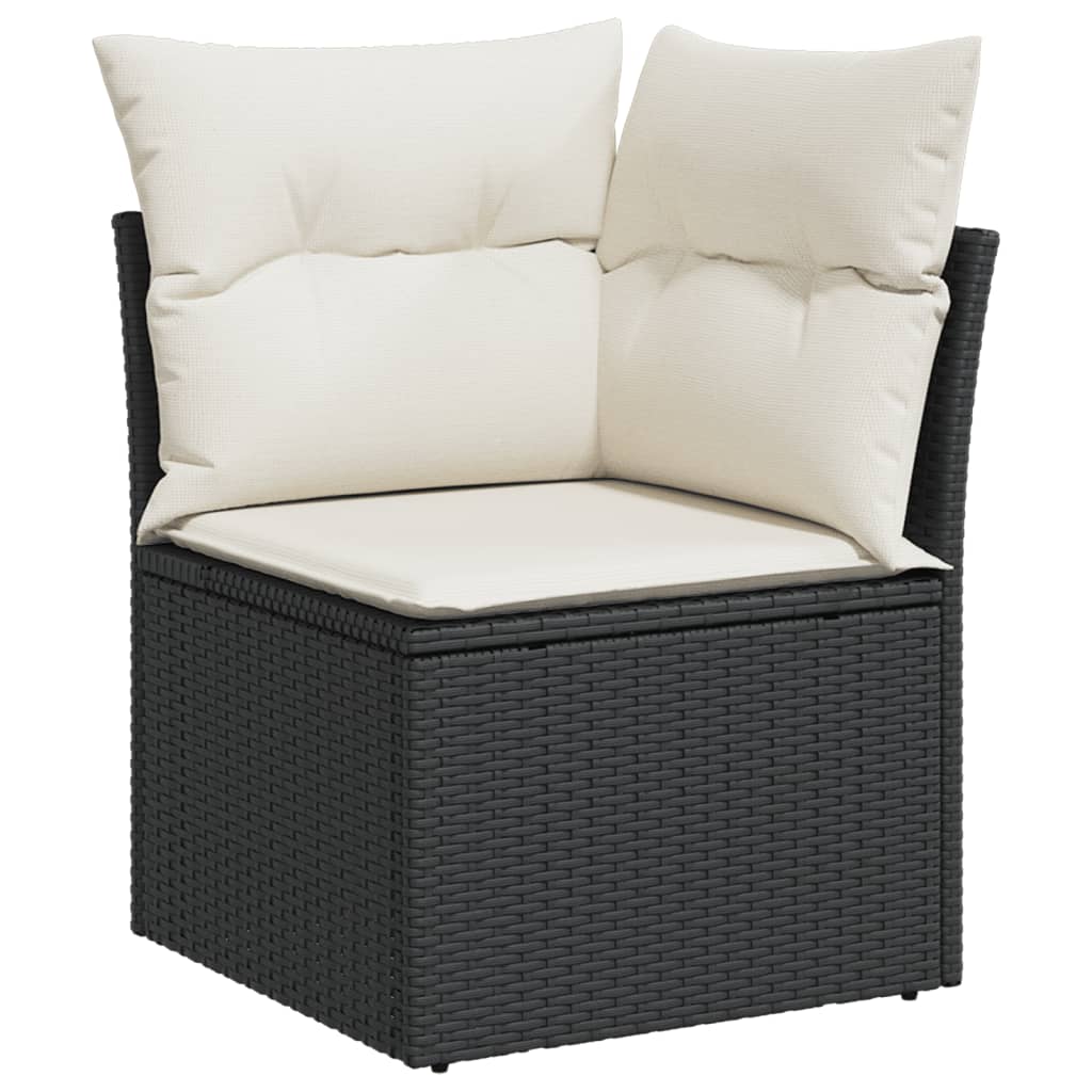 8721012867154_g_en_hd_3 vidaXL 11 Piece Garden Sofa Set with Cushions Black Poly Rattan - Image 5