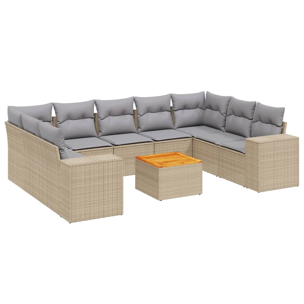 8721012874534_a_en_hd_1 vidaXL 10 Piece Garden Sofa Set with Cushions Beige Poly Rattan - Image 2