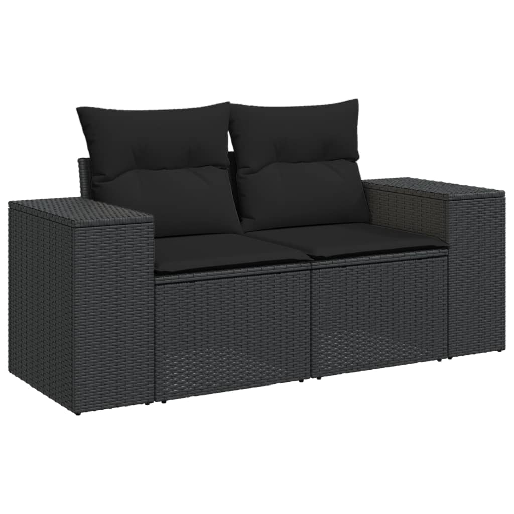 8721012874565_g_en_hd_1 vidaXL 10 Piece Garden Sofa Set with Cushions Black Poly Rattan - Image 3