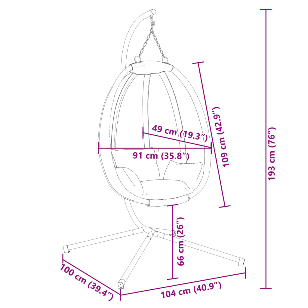 8721012877214_g_en_hd_6 vidaXL Hanging Egg Chair with Stand Anthracite Fabric and Steel - Image 8