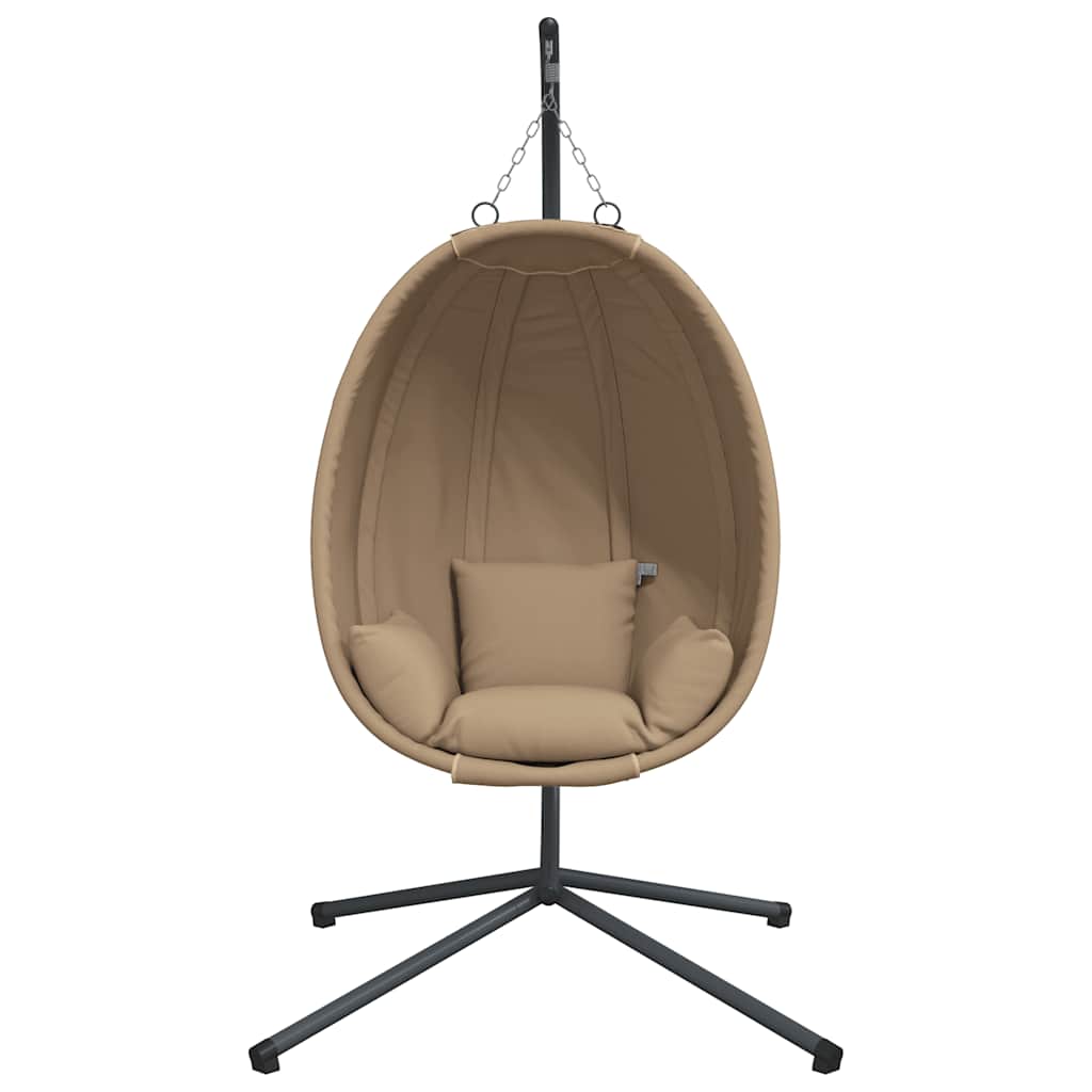 8721012877221_g_en_hd_2 vidaXL Hanging Egg Chair with Stand Taupe Fabric and Steel - Image 4