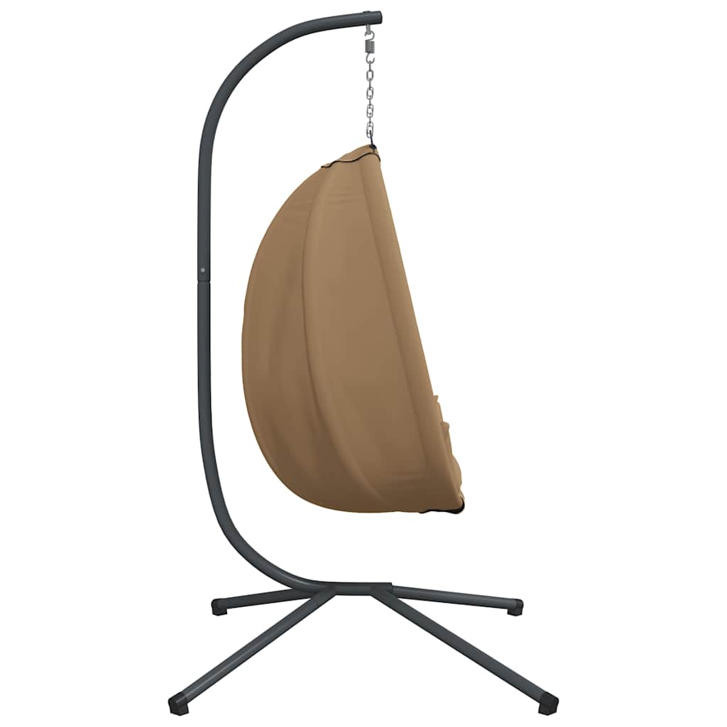 8721012877221_g_en_hd_3 vidaXL Hanging Egg Chair with Stand Taupe Fabric and Steel - Image 5