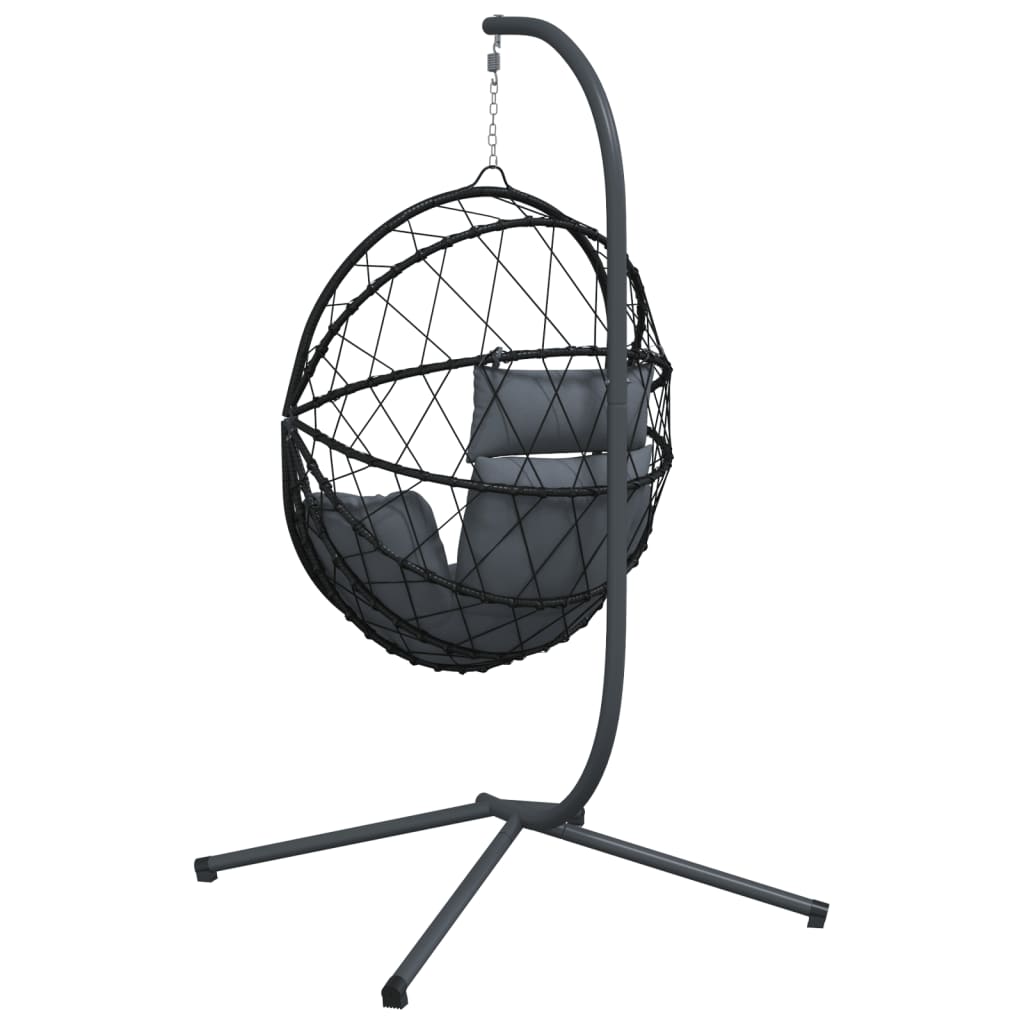 8721012877245_g_en_hd_4 vidaXL Hanging Egg Chair with Stand Anthracite Rattan and Steel - Image 6