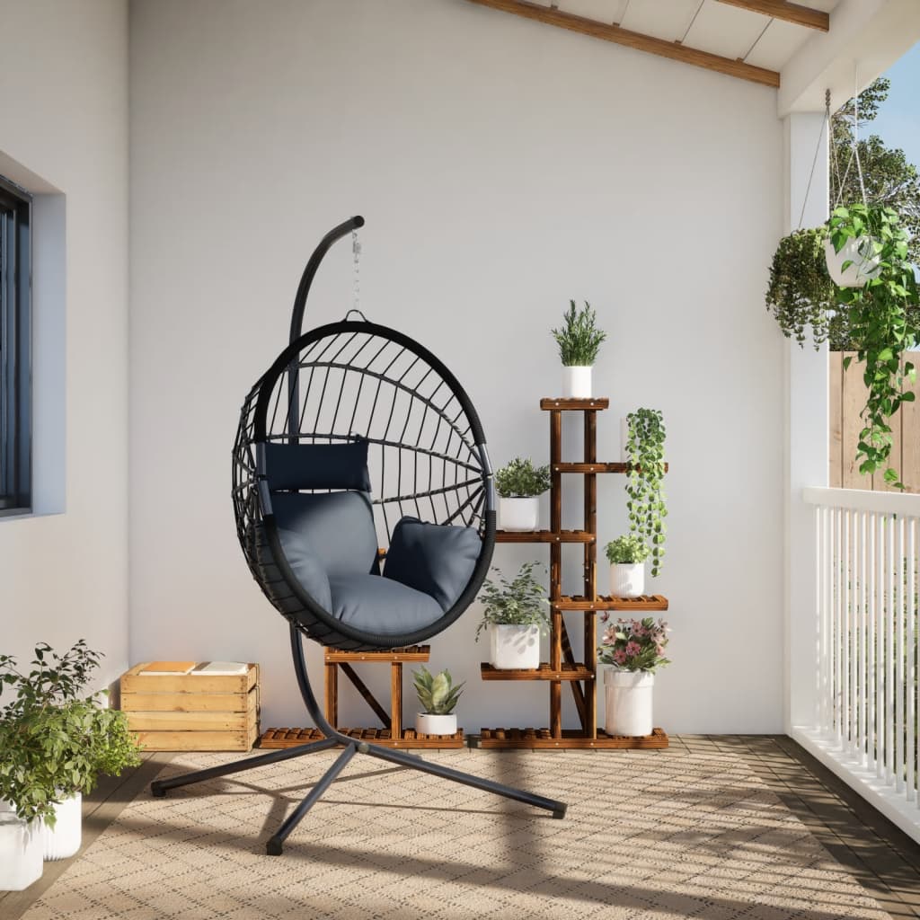 8721012877276_g_en_hd_1 vidaXL Hanging Egg Chair with Stand Anthracite Rattan and Steel - Image 3