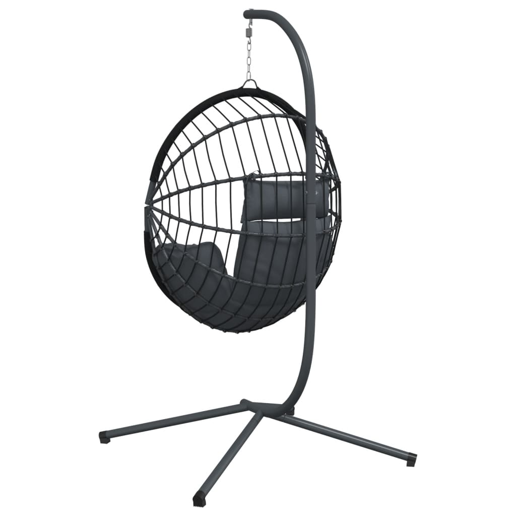 8721012877276_g_en_hd_4 vidaXL Hanging Egg Chair with Stand Anthracite Rattan and Steel - Image 6