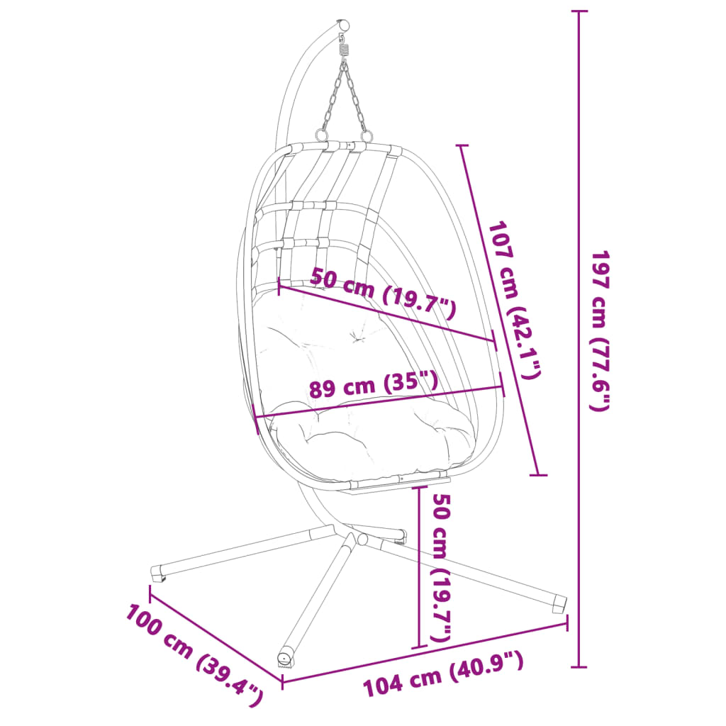 8721012877306_g_en_hd_6 vidaXL Hanging Egg Chair with Stand Anthracite Steel - Image 8