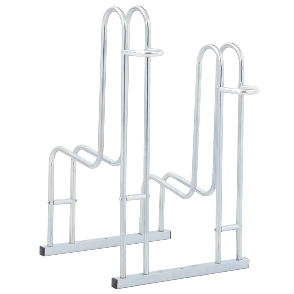 8721012879768_g_en_hd_4 vidaXL Bicycle Stand for 2 Bikes Floor Freestanding Galvanised Steel - Image 5