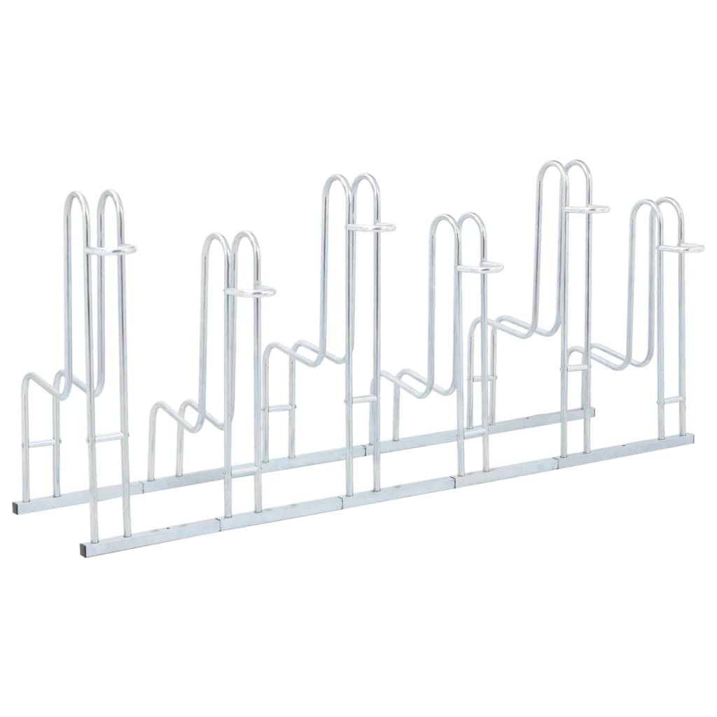 8721012879805_g_en_hd_4 vidaXL Bicycle Stand for 6 Bikes Floor Freestanding Galvanised Steel - Image 5
