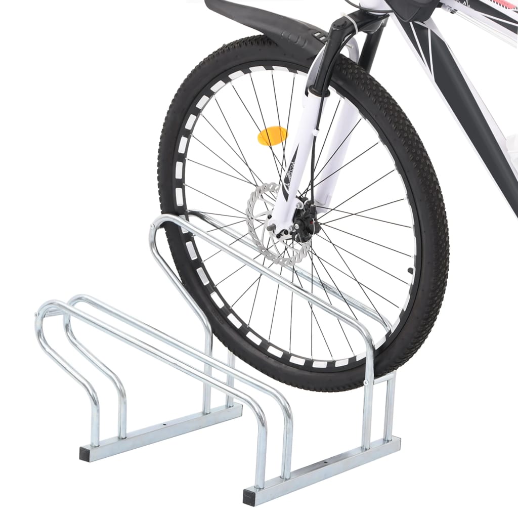 8721012879812_g_en_hd_1 vidaXL Bicycle Stand for 2 Bikes Floor Freestanding Galvanised Steel - Image 2