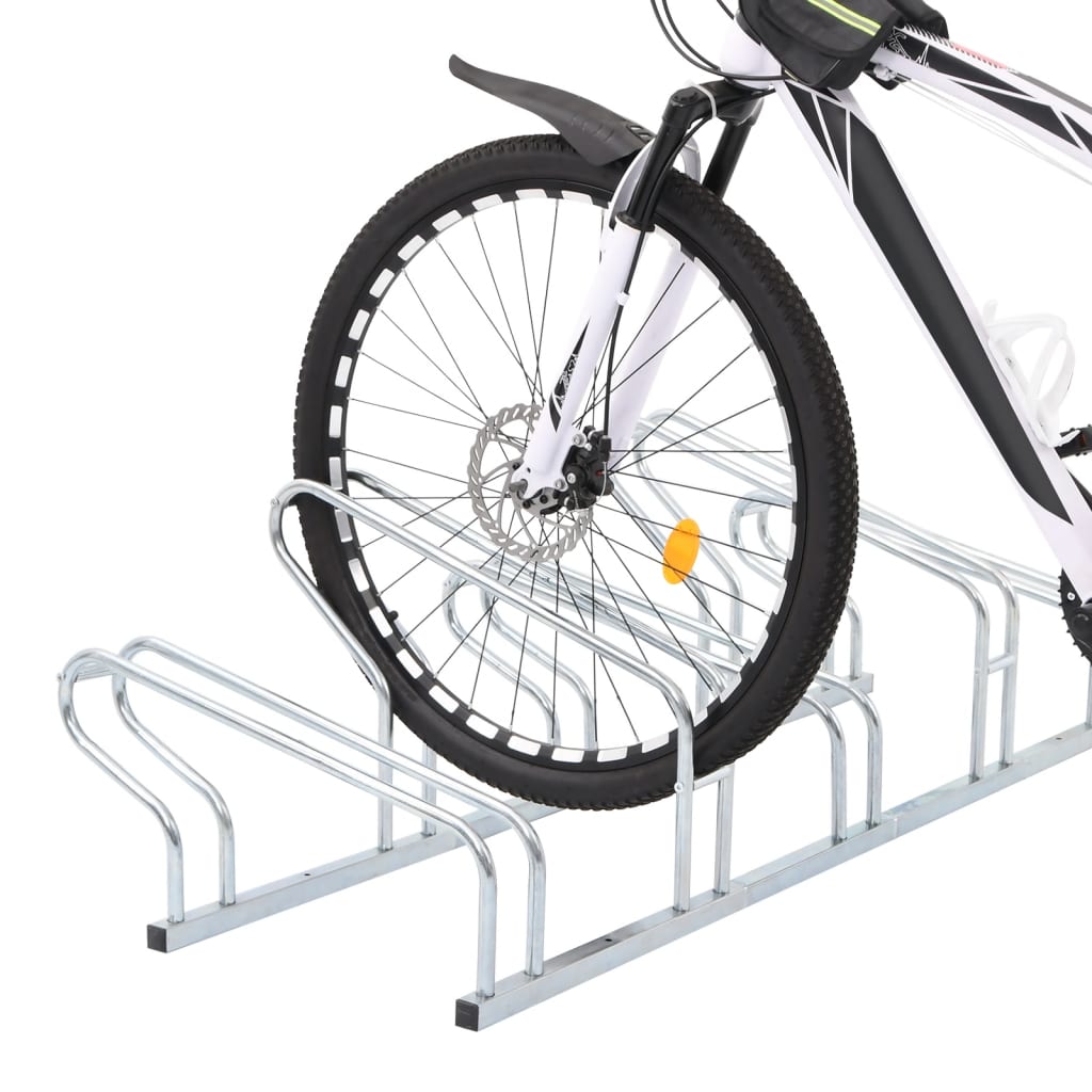 8721012879843_g_en_hd_1 vidaXL Bicycle Stand for 5 Bikes Floor Freestanding Galvanised Steel - Image 2