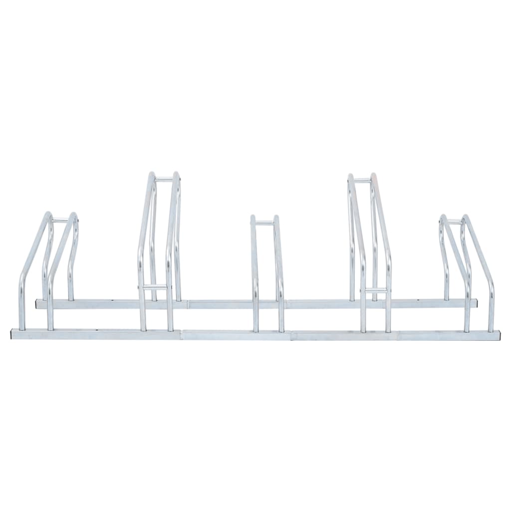 8721012879843_g_en_hd_2 vidaXL Bicycle Stand for 5 Bikes Floor Freestanding Galvanised Steel - Image 3
