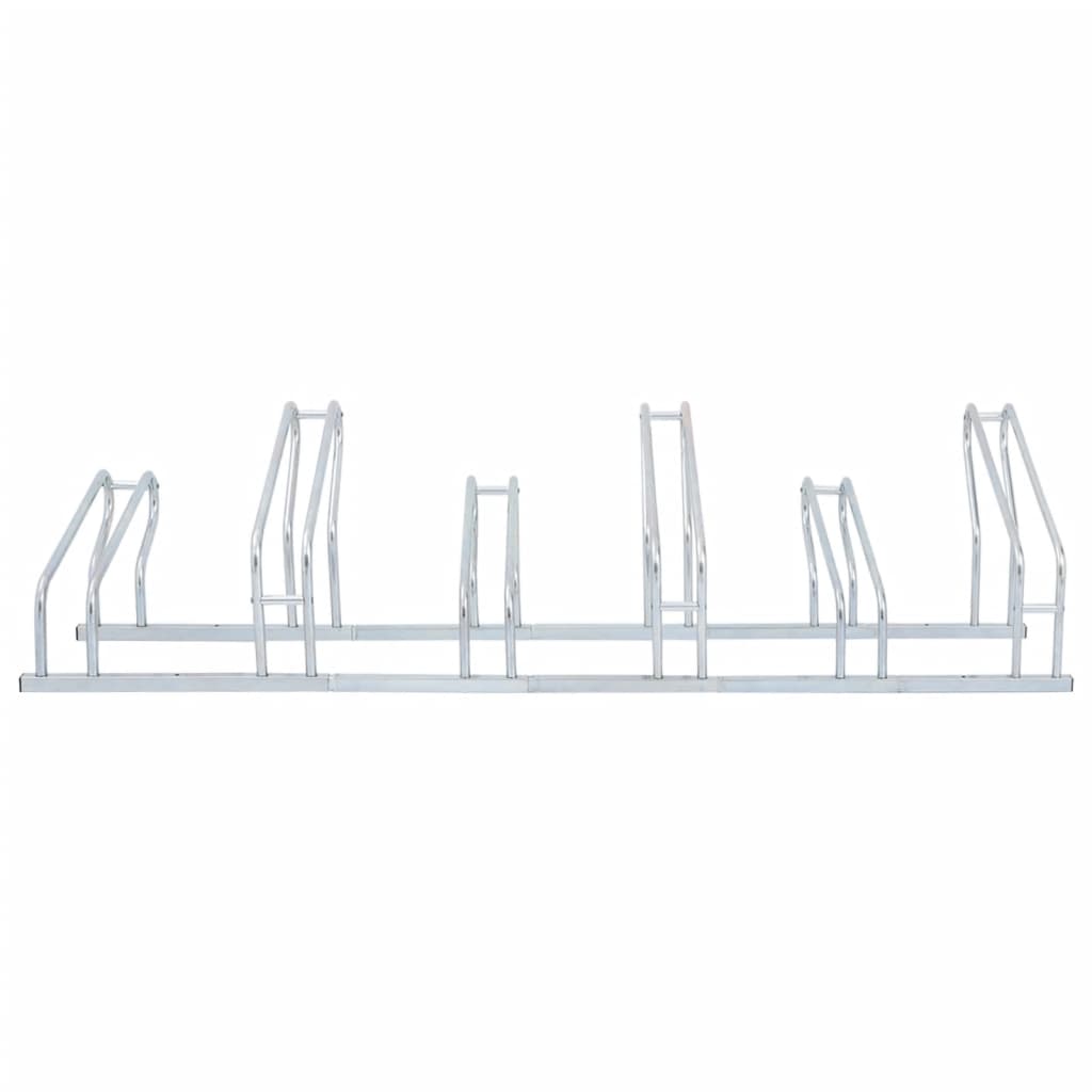 8721012879850_g_en_hd_2 vidaXL Bicycle Stand for 6 Bikes Floor Freestanding Galvanised Steel - Image 3