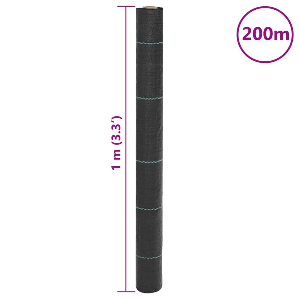8721012909410_g_en_hd_7 vidaXL Weed Membrane Black 1x200 m PP - Image 8