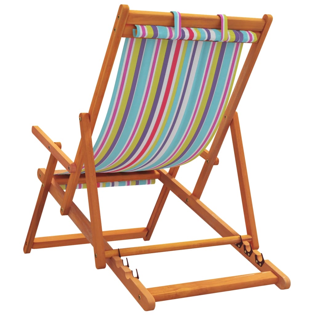 8721012911307_g_en_hd_4 vidaXL Folding Beach Chairs 2 pcs Multicolour Fabric - Image 6