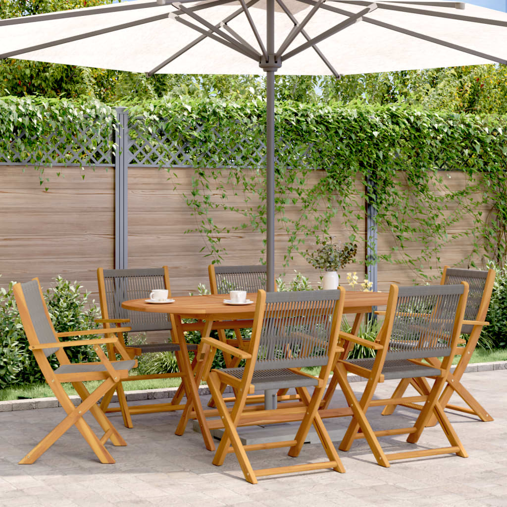 8721012911987_m_en_hd_1 vidaXL Folding Garden Chairs 6 pcs Grey Solid Wood Acacia - Image 1