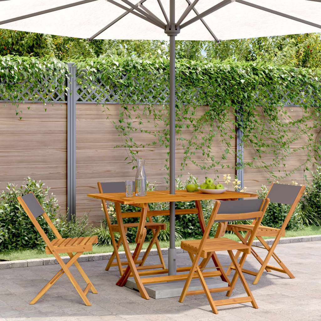8721012912427_m_en_hd_1 vidaXL Folding Garden Chairs 4 pcs Anthracite Fabric and Solid Wood - Image 1