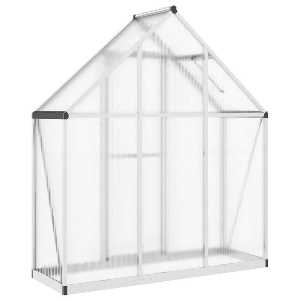 8721012917880_g_en_hd_3 vidaXL Greenhouse with Base Frame Silver 169x58x195 cm Aluminium - Image 5