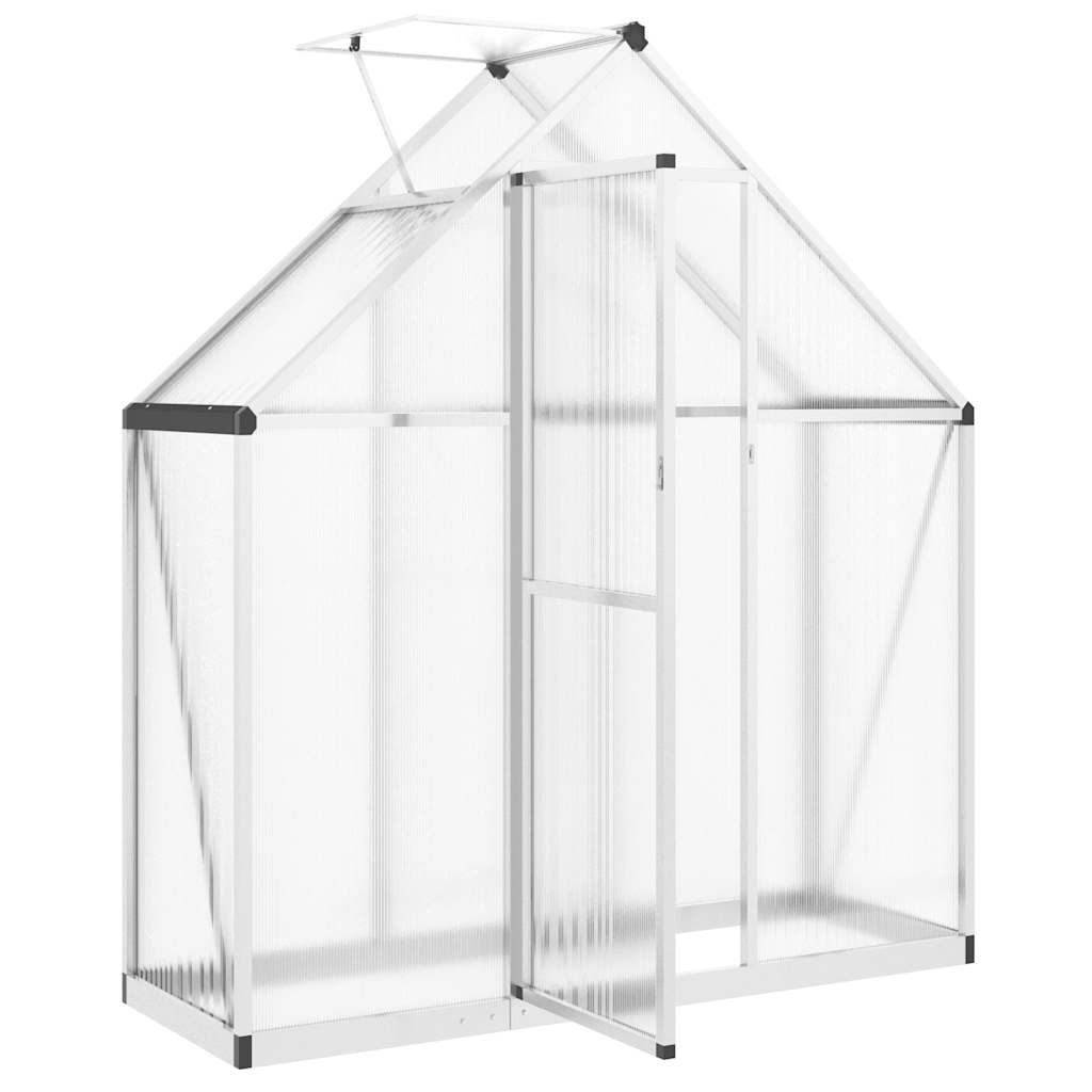 8721012917880_g_en_hd_4 vidaXL Greenhouse with Base Frame Silver 169x58x195 cm Aluminium - Image 6