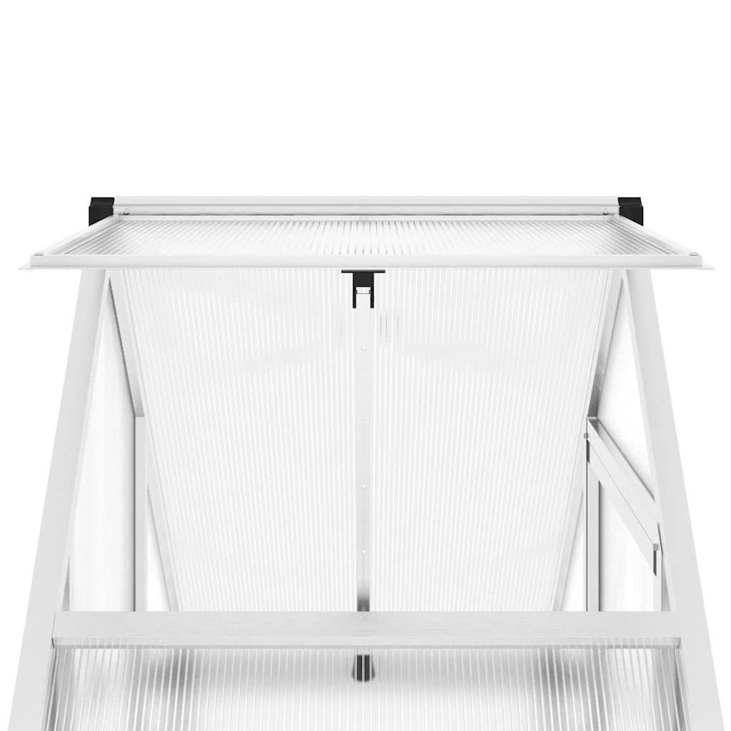 8721012917880_g_en_hd_7 vidaXL Greenhouse with Base Frame Silver 169x58x195 cm Aluminium - Image 9