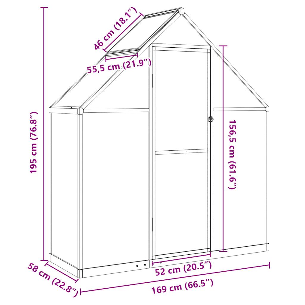 8721012917880_g_en_hd_8 vidaXL Greenhouse with Base Frame Silver 169x58x195 cm Aluminium - Image 10