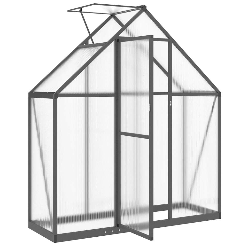 8721012917903_g_en_hd_4 vidaXL Greenhouse with Base Frame Anthracite 169x58x195 cm Aluminium - Image 6