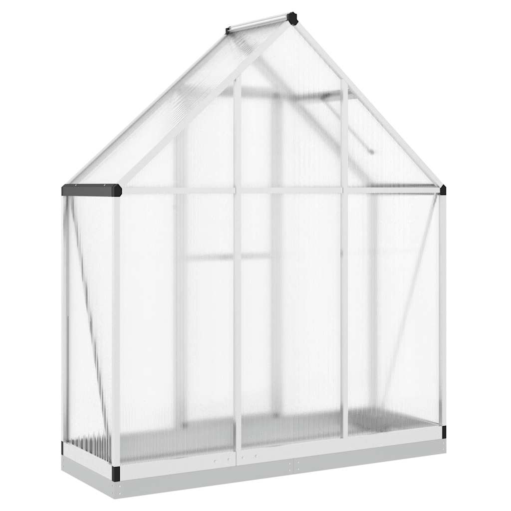 8721012917910_g_en_hd_3 vidaXL Greenhouse with Base Frame Silver 169x58x202 cm Aluminium - Image 5