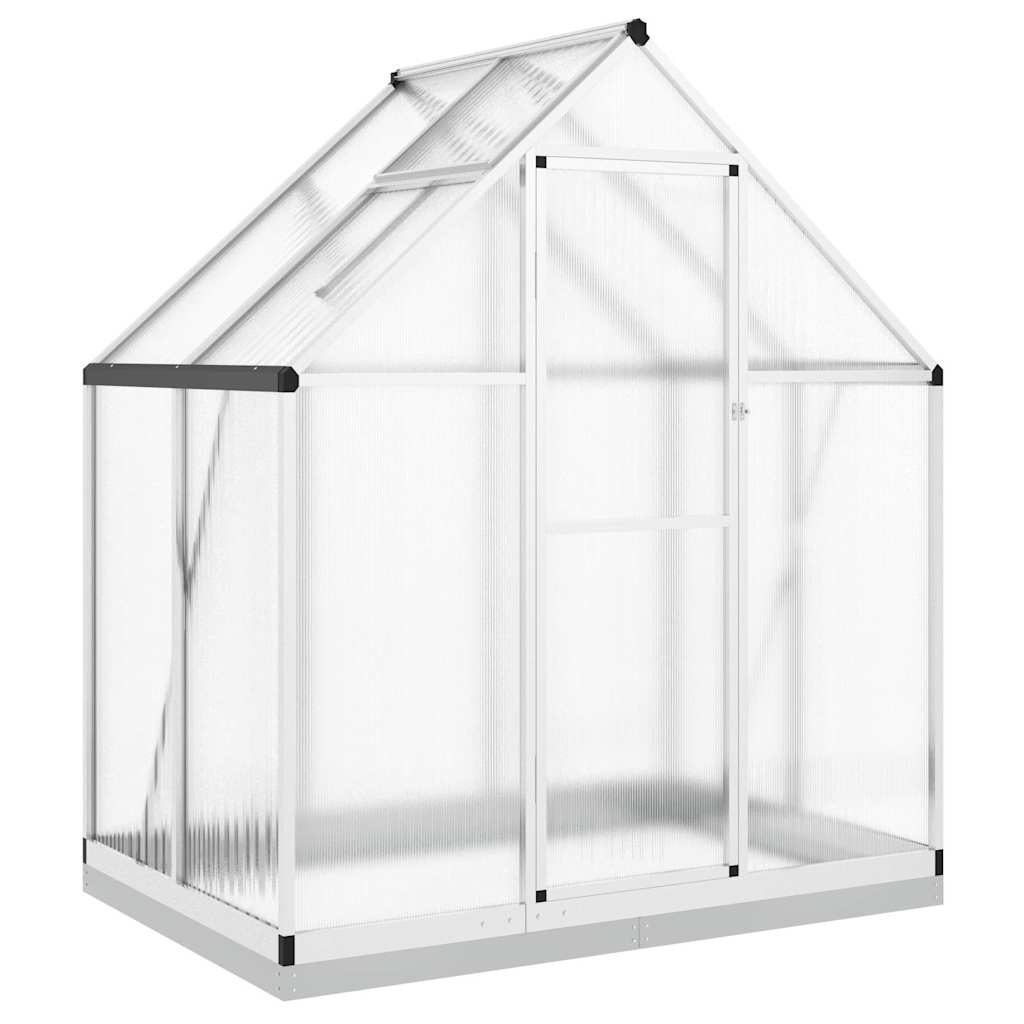 8721012917972_a_en_hd_1 vidaXL Greenhouse with Base Frame Silver 169x114x202 cm Aluminium - Image 2
