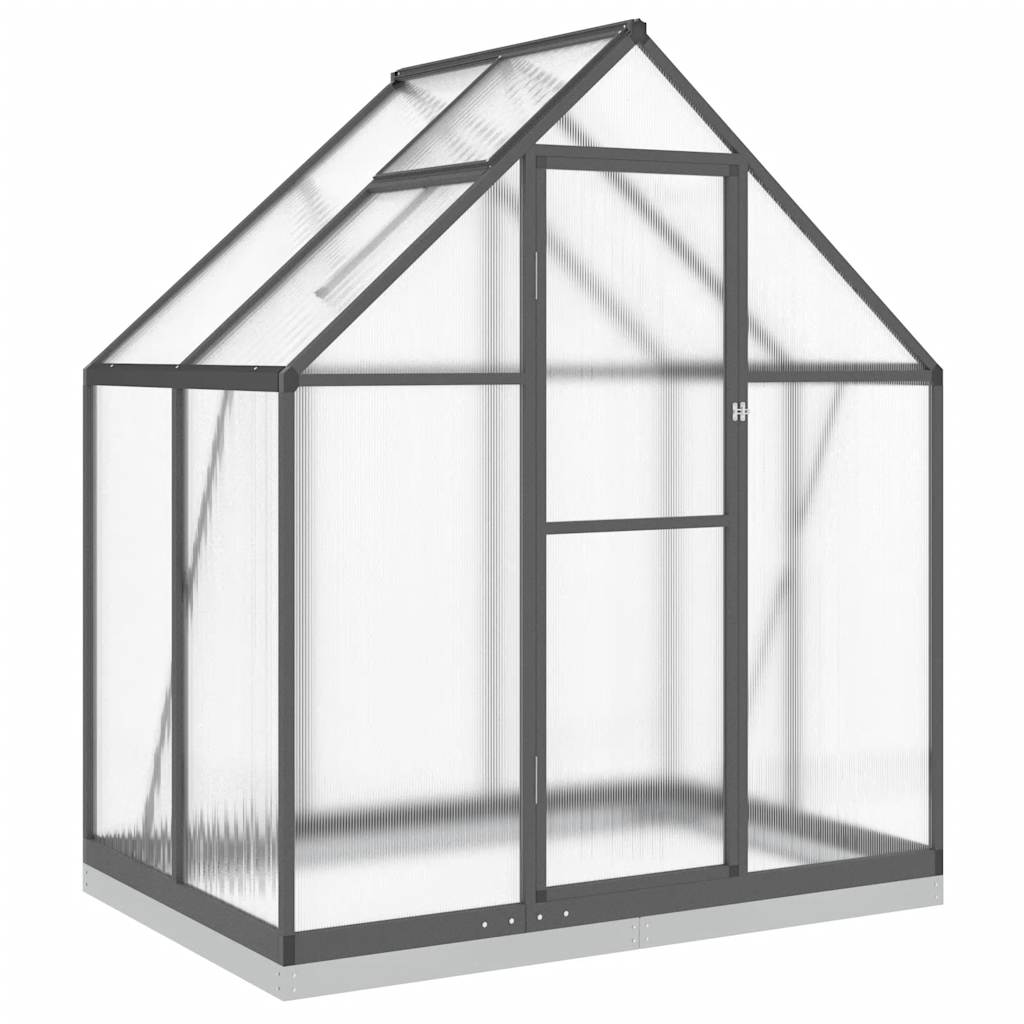 8721012917996_a_en_hd_1 vidaXL Greenhouse with Base Frame Anthracite 169x114x202 cm Aluminium - Image 2