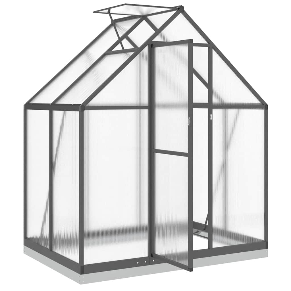 8721012917996_g_en_hd_4 vidaXL Greenhouse with Base Frame Anthracite 169x114x202 cm Aluminium - Image 6