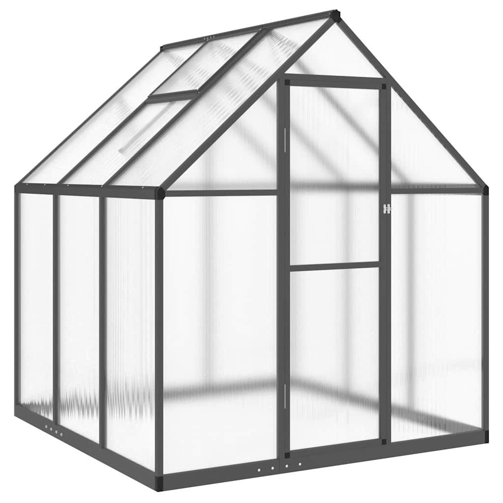8721012918023_a_en_hd_1 vidaXL Greenhouse with Base Frame Anthracite 169x169x195 cm Aluminium - Image 2