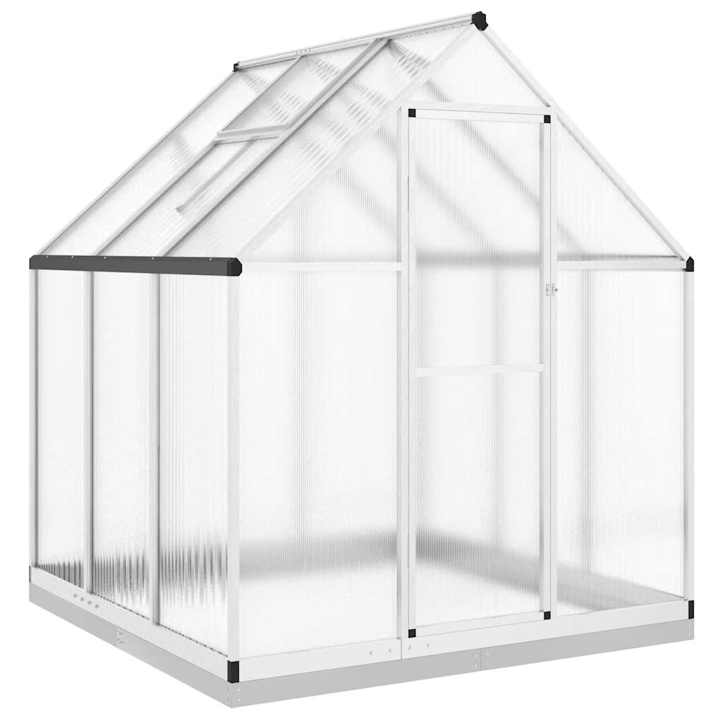 8721012918030_a_en_hd_1 vidaXL Greenhouse with Base Frame Silver 169x169x202 cm Aluminium - Image 2