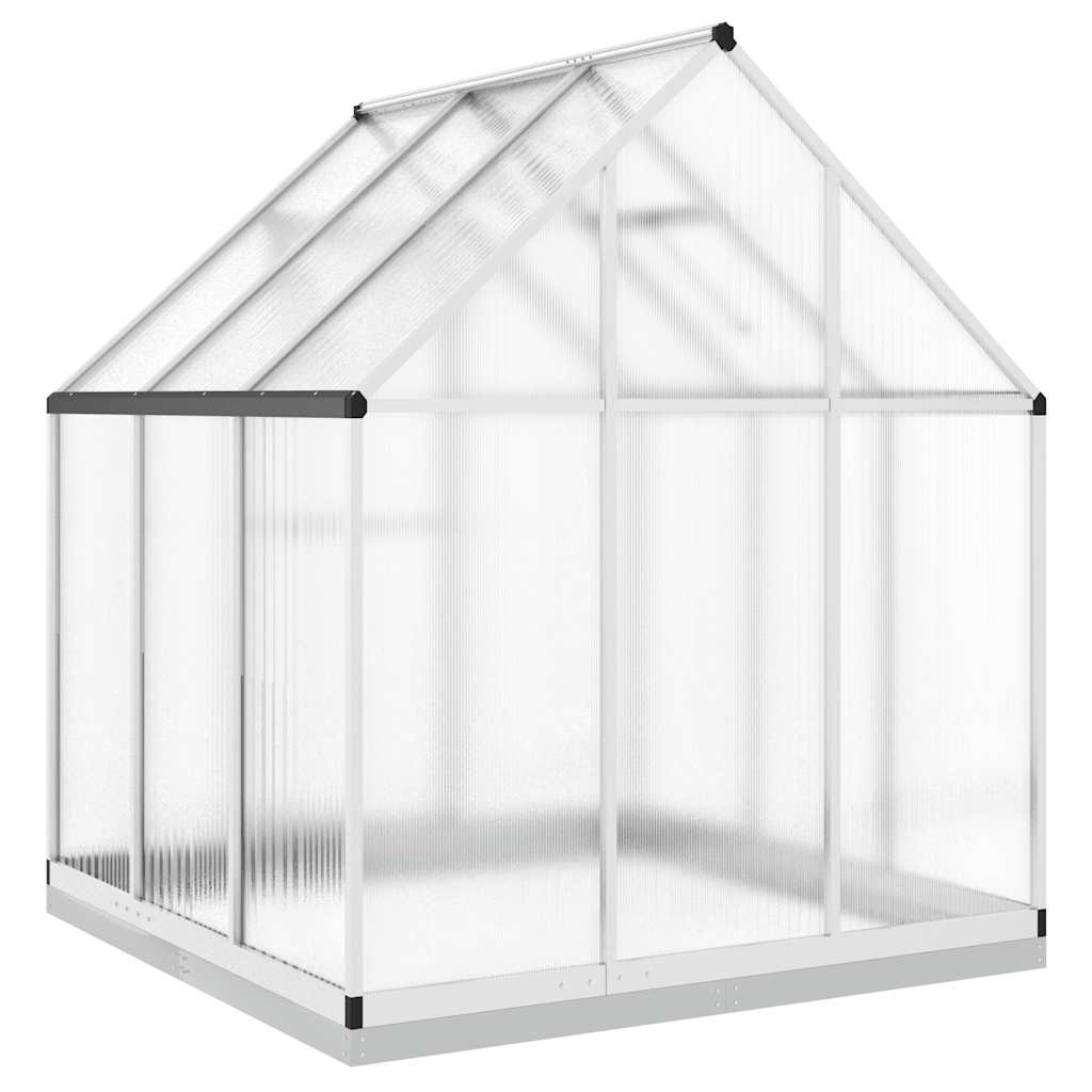 8721012918030_g_en_hd_3 vidaXL Greenhouse with Base Frame Silver 169x169x202 cm Aluminium - Image 5