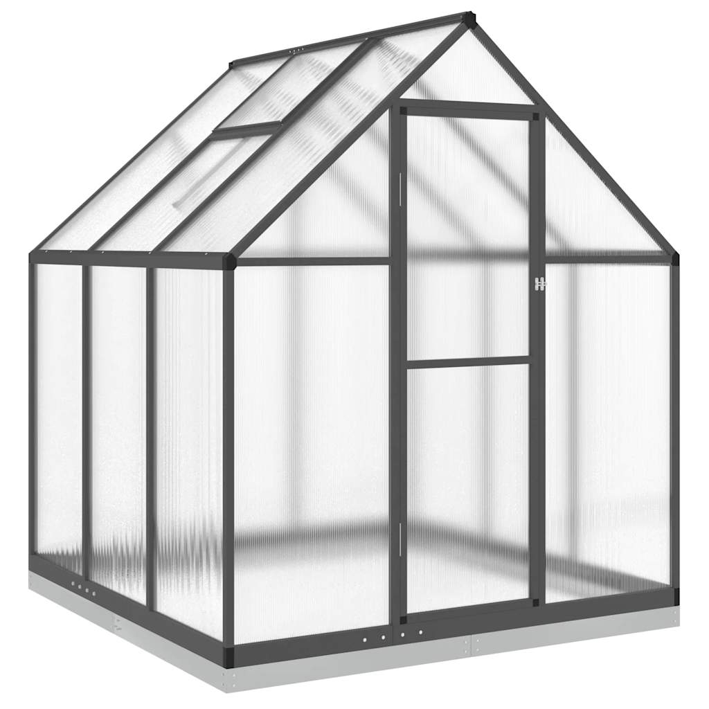 8721012918054_a_en_hd_1 vidaXL Greenhouse with Base Frame Anthracite 169x169x202 cm Aluminium - Image 2