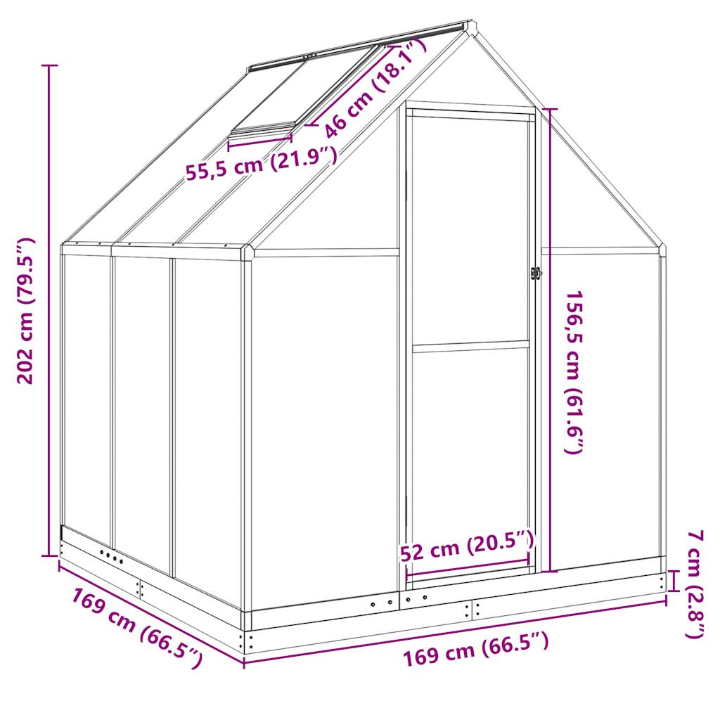 8721012918054_g_en_hd_8 vidaXL Greenhouse with Base Frame Anthracite 169x169x202 cm Aluminium - Image 10