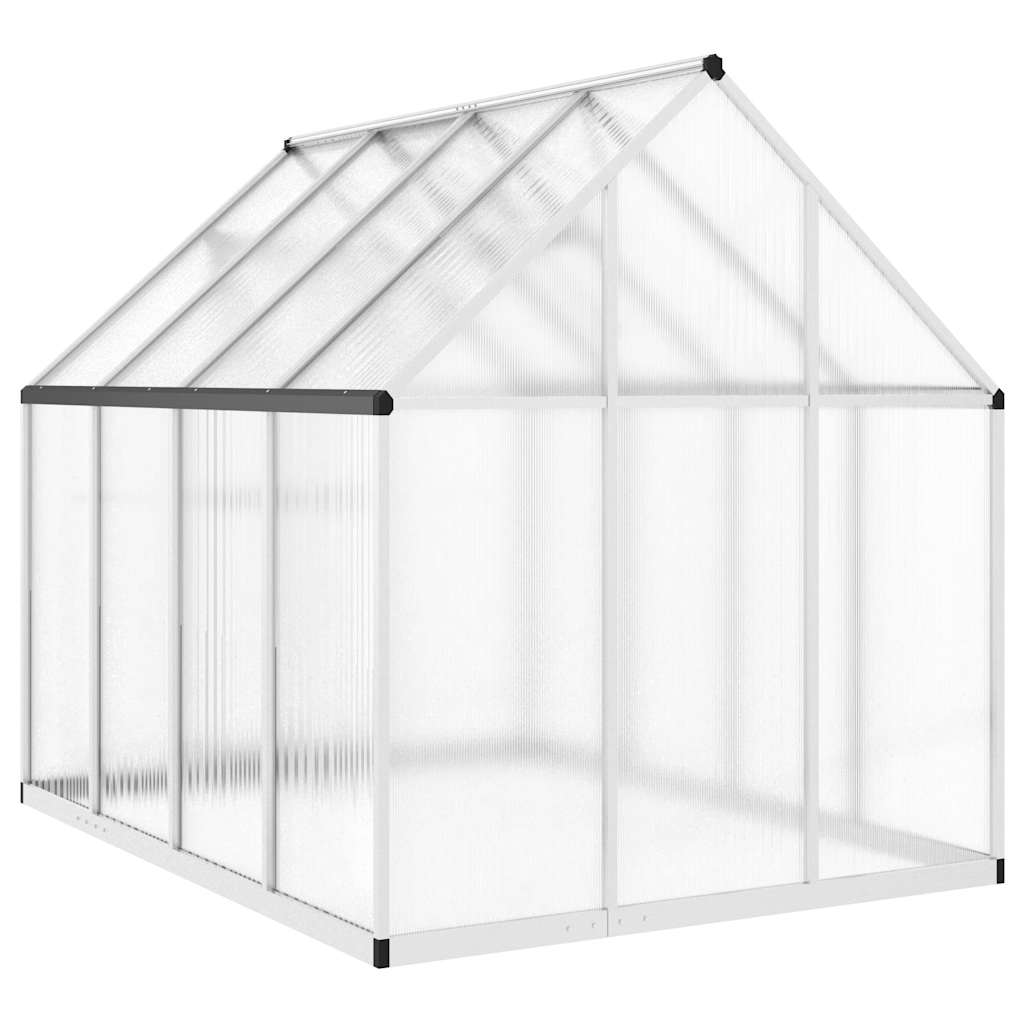 8721012918061_g_en_hd_3 vidaXL Greenhouse with Base Frame Silver 224x169x195 cm Aluminium - Image 5