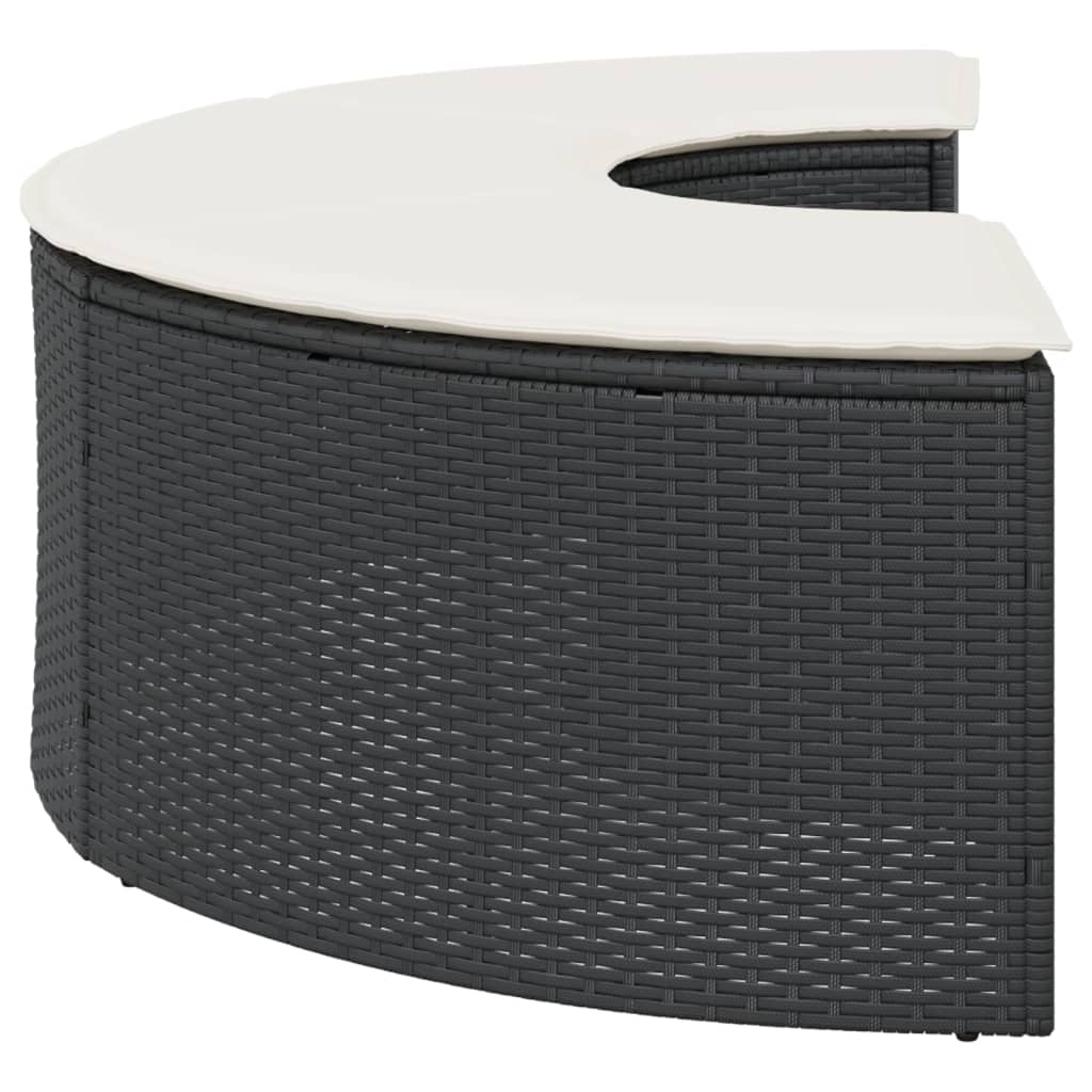 8721012920194_g_en_hd_2 vidaXL Garden Footstool with Cushion Black Poly Rattan - Image 4