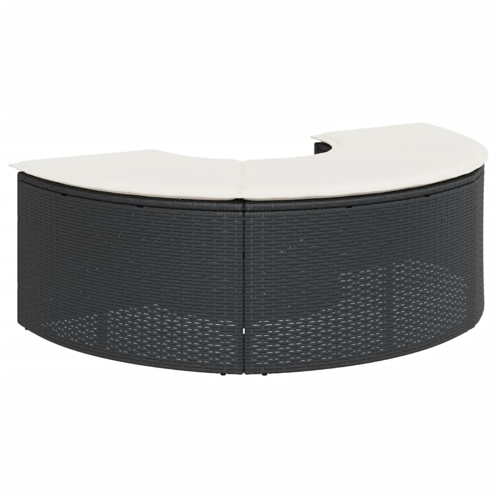 8721012920194_g_en_hd_3 vidaXL Garden Footstool with Cushion Black Poly Rattan - Image 5