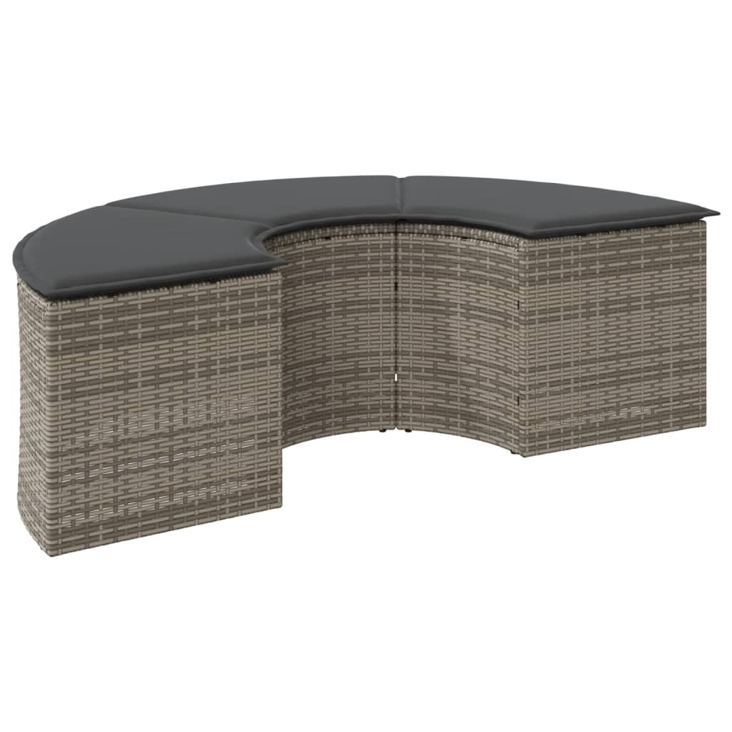 8721012920200_a_en_hd_1 vidaXL Garden Footstool with Cushion Grey Poly Rattan - Image 2