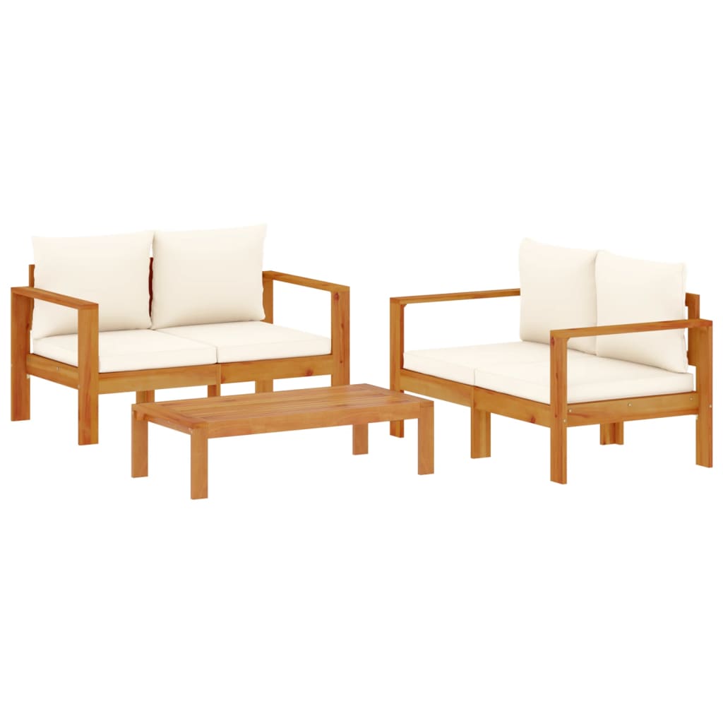 8721012920743_a_en_hd_1 vidaXL 3 Piece Garden Sofa Set with Cushions Solid Wood Acacia - Image 2