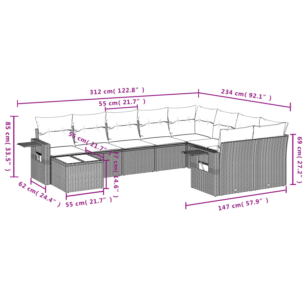 8721012930070_g_en_hd_6 vidaXL 10 Piece Garden Sofa Set with Cushions Black Poly Rattan - Image 8