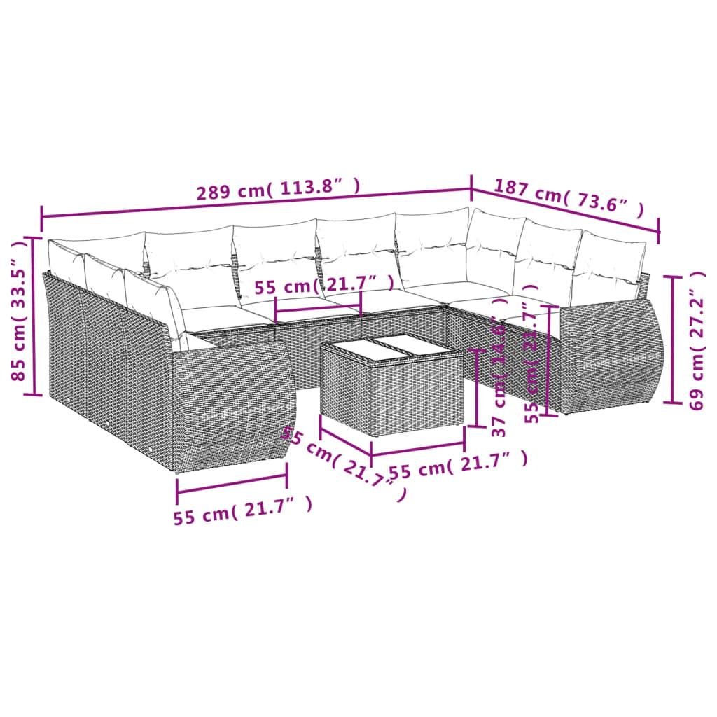 8721012941601_g_en_hd_6 vidaXL 10 Piece Garden Sofa Set with Cushions Beige Poly Rattan - Image 8