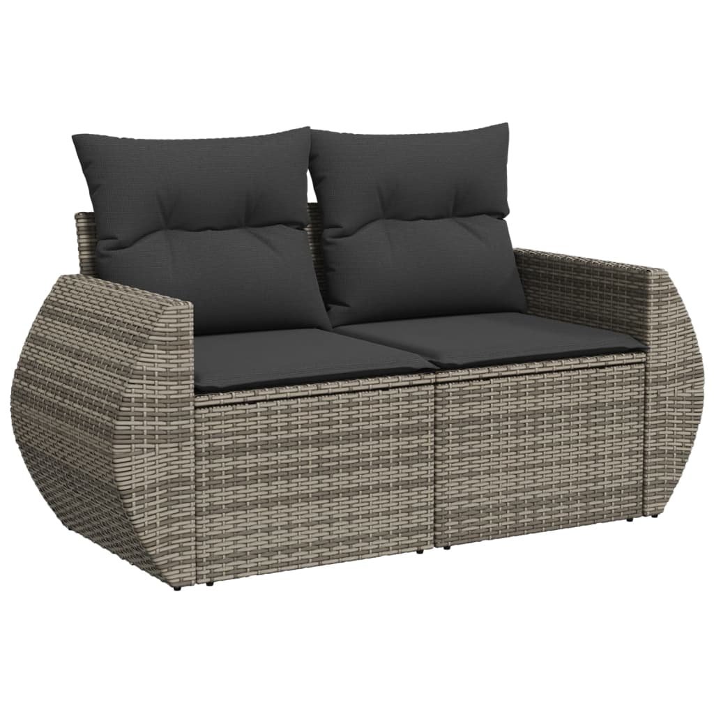 8721012942813_g_en_hd_1 vidaXL 11 Piece Garden Sofa Set with Cushions Grey Poly Rattan - Image 3
