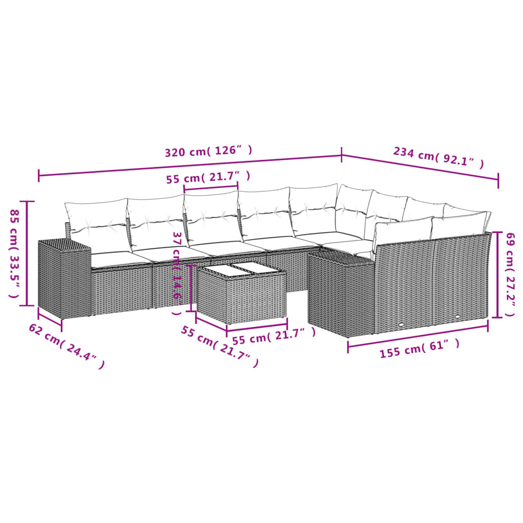 8721012953970_g_en_hd_6 vidaXL 10 Piece Garden Sofa Set with Cushions Black Poly Rattan - Image 8