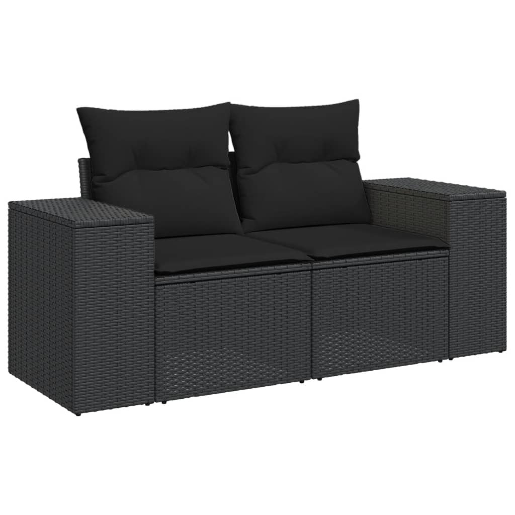 8721012954069_g_en_hd_1 vidaXL 10 Piece Garden Sofa Set with Cushions Black Poly Rattan - Image 3
