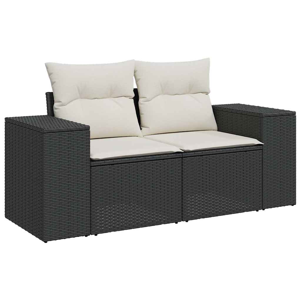 8721012954373_g_en_hd_1 vidaXL 10 Piece Garden Sofa Set with Cushions Black Poly Rattan - Image 3