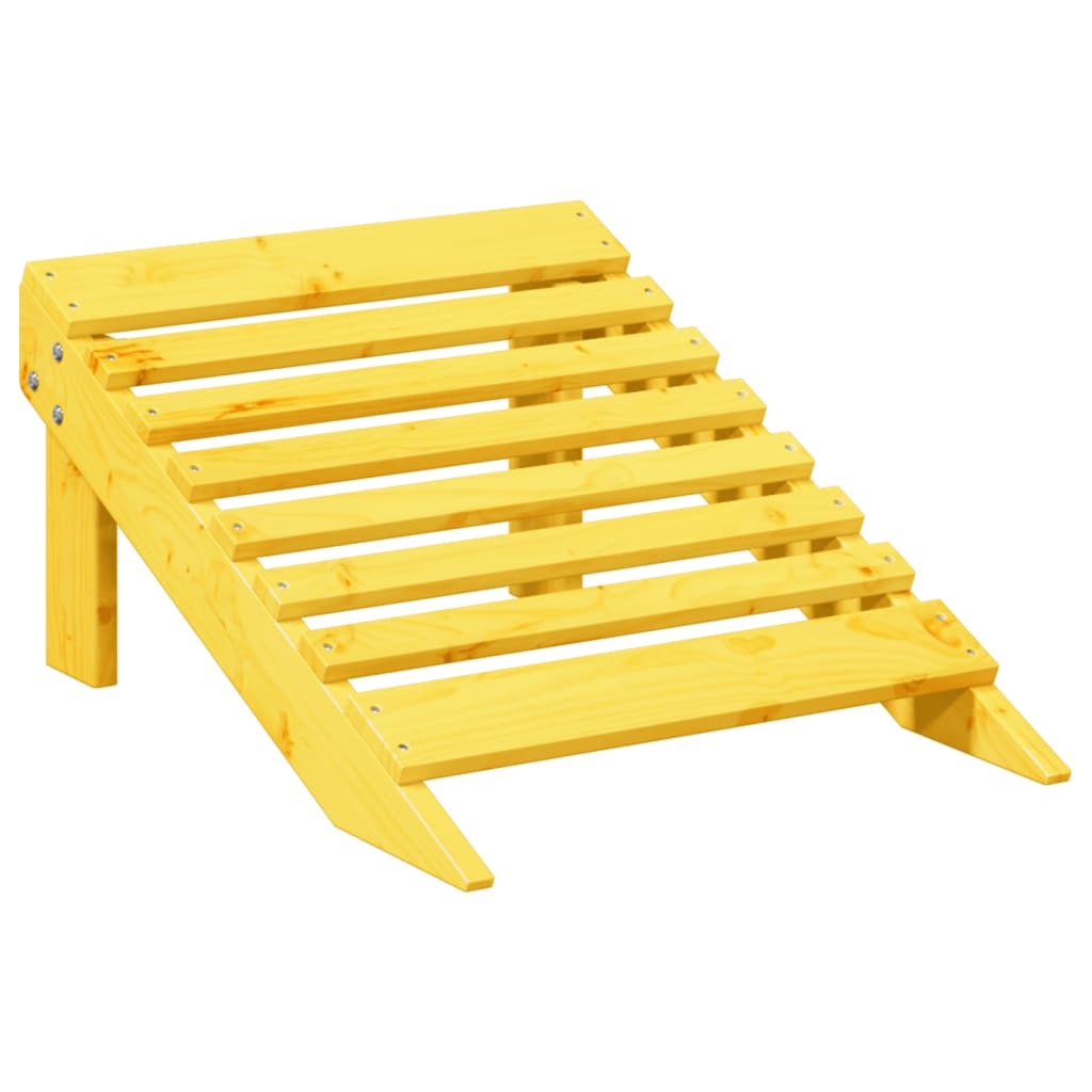 8721012988484_g_en_hd_2 vidaXL Adirondack Chair with Ottoman Yellow Solid Wood Fir - Image 4